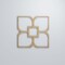 Ekena Millwork Medium Olivia Decorative Fretwork Wood Wall Panels, Birch, 15 3/8"W x 15 3/8"H x 3/8"T WALW16X16X0375OLVBI - alternate 2
